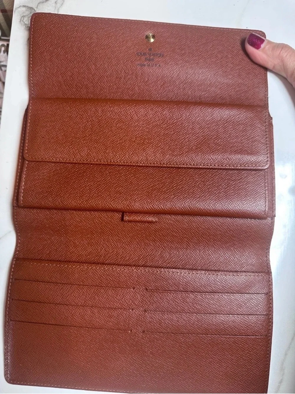Auth Monogram Porte Trésor International Wallet